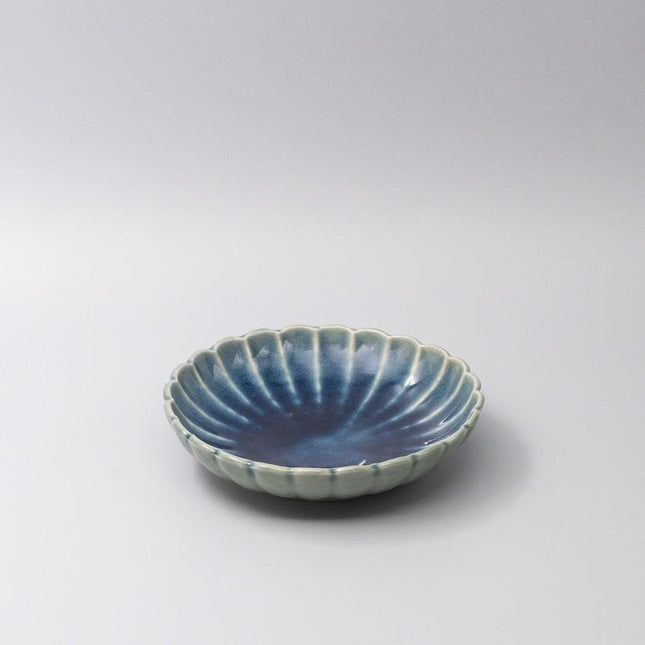 Bowl 19cm Amane Sapphire Glaze.