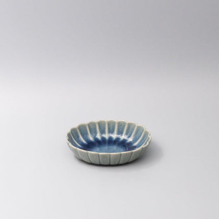 Bowl Oval 16cm Amane Sapphire Glaze.