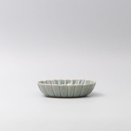 Bowl Oval 16cm Amane Sapphire Glaze.