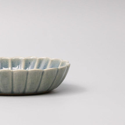 Bowl Oval 16cm Amane Sapphire Glaze.