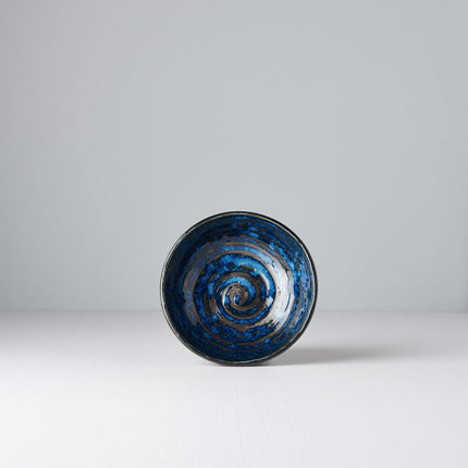 Tapas Bowl 13cm Copper Swirl Glaze.