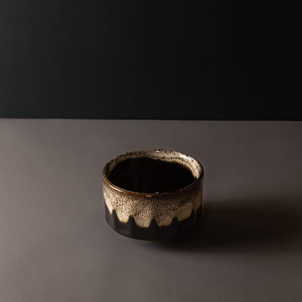 Matcha Tea Bowl 11cm Mocha Brown.