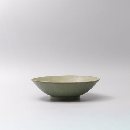 Ramen Bowl 25cm Green Fade Glaze.