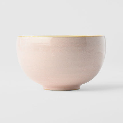 Bowl Round Medium 13cm Sakura Pink Glaze.