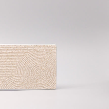 Platter Rectangular 41.5cm Zen Garden Glaze.