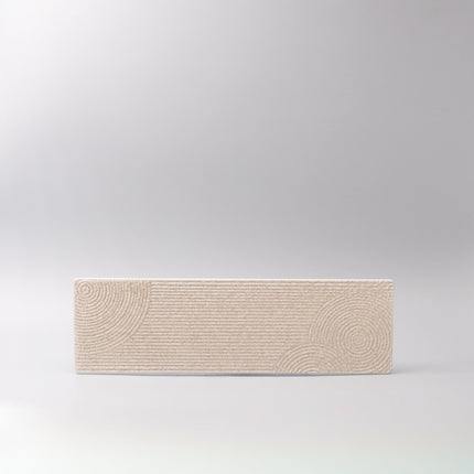 Platter Rectangular 41.5cm Zen Garden Glaze.