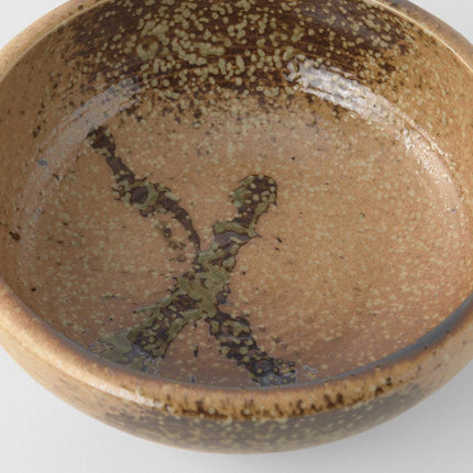 Bowl Thick Edge 24cm Wabi Sabi Glaze.