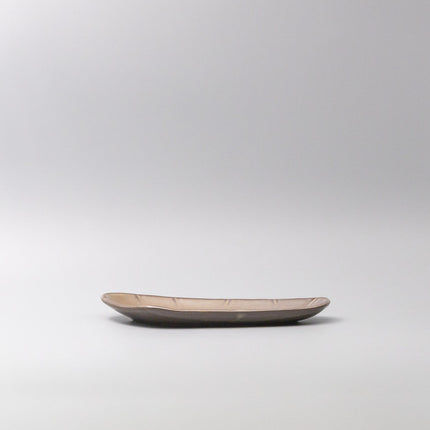 Organic Triangular Plate 27cm.