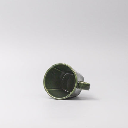 Mug 180ml Reeded Oribe Glaze.