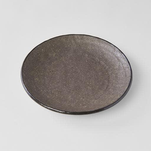 Dinner Plate Thick Edge 24cm Earth Glaze.