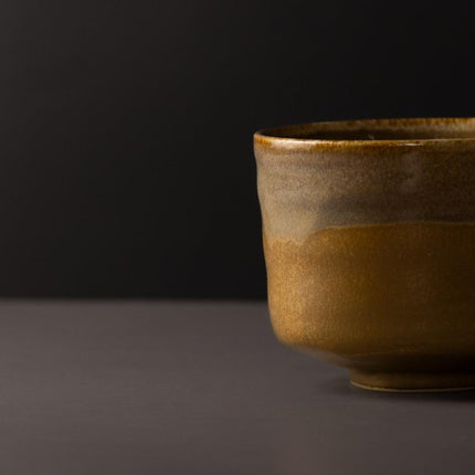 Matcha Tea Bowl 10cm Caramel.
