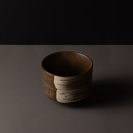 Matcha Tea Bowl 10cm Swept Earth.