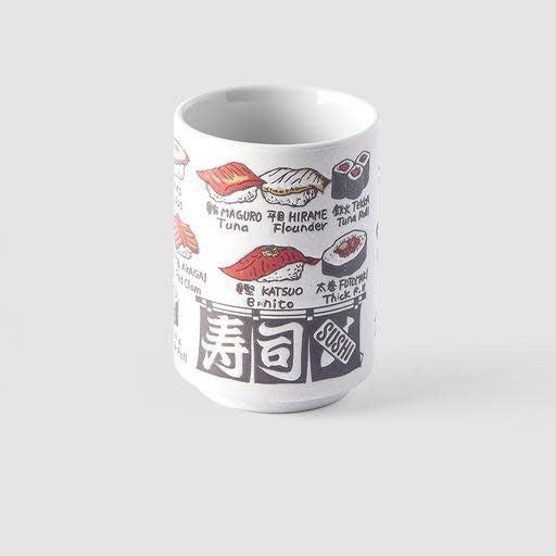 Sushi Mug 250ml Sushi Piece Design.