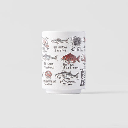 Sushi Mug 250ml Fish Design.