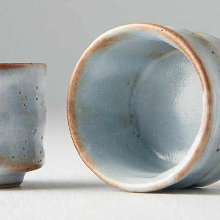 Sake Cup 50ml White Cloud Glaze.