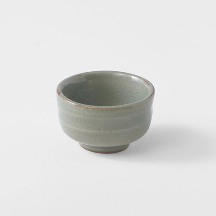 Sake Cup 35ml Celadon Glaze.