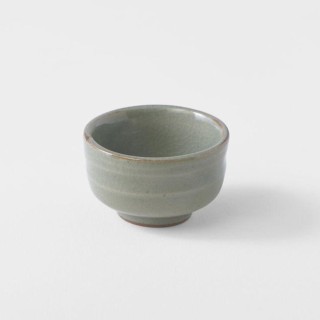 Sake Cup 35ml Celadon Glaze.