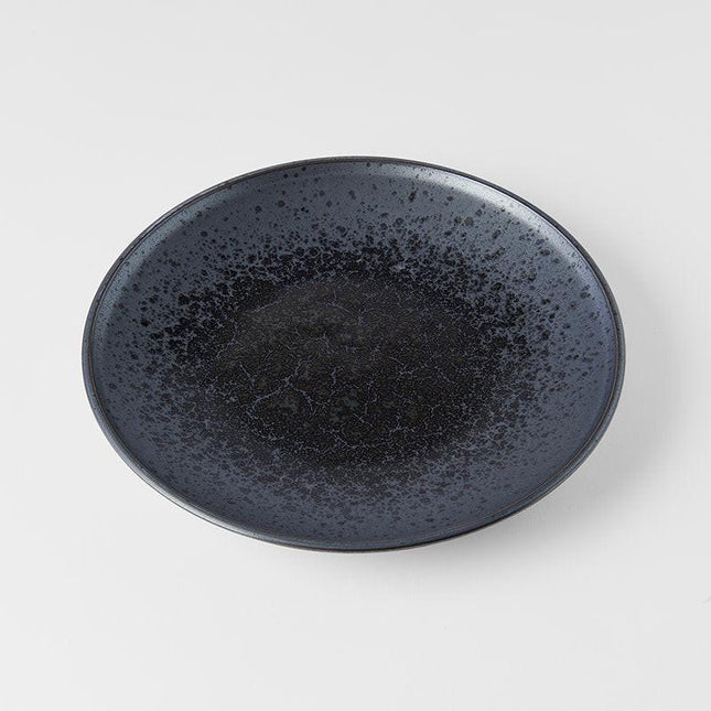 Dinner Plate 25cm Black Pearl Glaze.