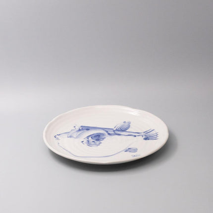 Serving Platter 29cm Fugu Design.