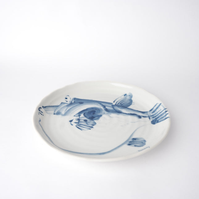 Plate 24cm Fugu Design.