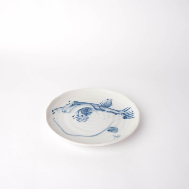 Plate 16cm Fugu Design.