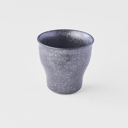 Cup Fluted 7cm Craft Black.
