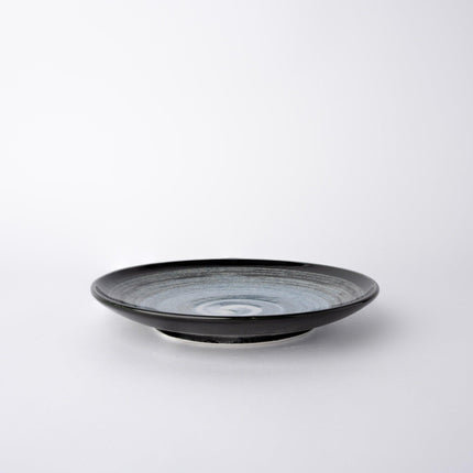 Side Plate 19cm Blue Cloud Glaze.