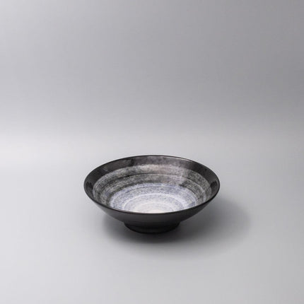 Ramen Bowl 24cm Blue Cloud Glaze.