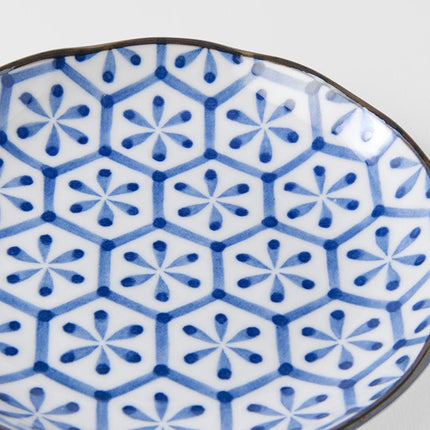 Tapas Plate 16.5cm Flower Design.