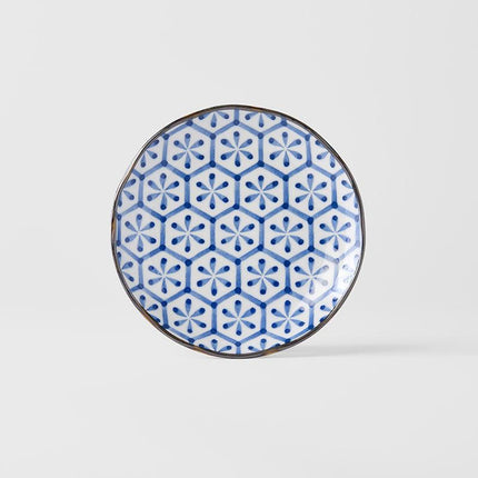 Tapas Plate 16.5cm Flower Design.