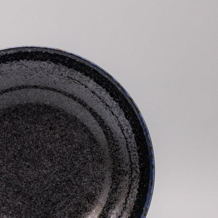 Pasta Bowl Flat Based 23cm Midnight Pearl Glaze.
