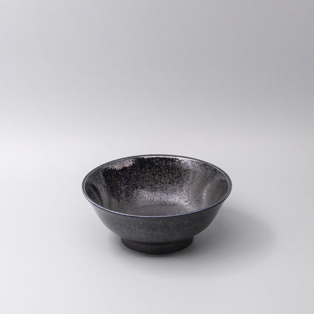 Udon Bowl Fluted 21cm Midnight Pearl Glaze.