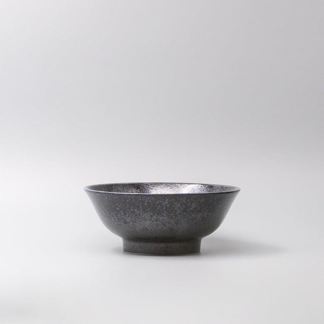 Udon Bowl Fluted 21cm Midnight Pearl Glaze.