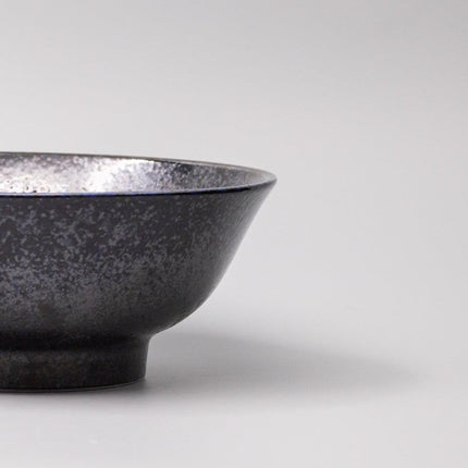 Udon Bowl Fluted 21cm Midnight Pearl Glaze.