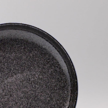 Plate High Rim 22cm Midnight Pearl Glaze.