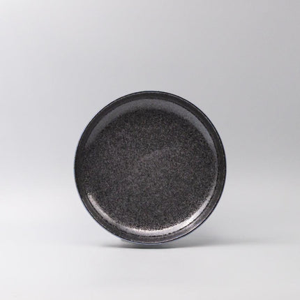 Plate High Rim 22cm Midnight Pearl Glaze.