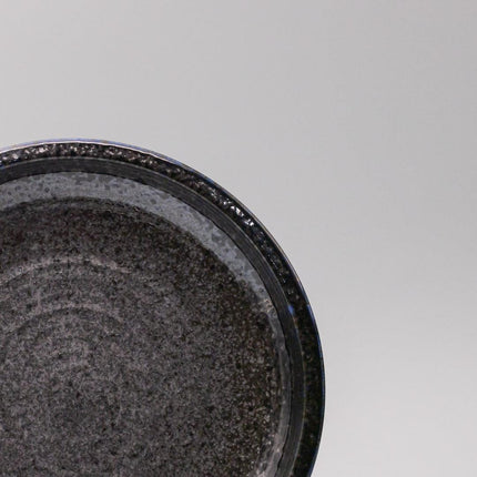Plate Thick Edge 25cm Midnight Pearl Glaze.