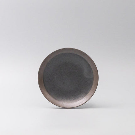Saucer Bisque Edge 15cm Black.