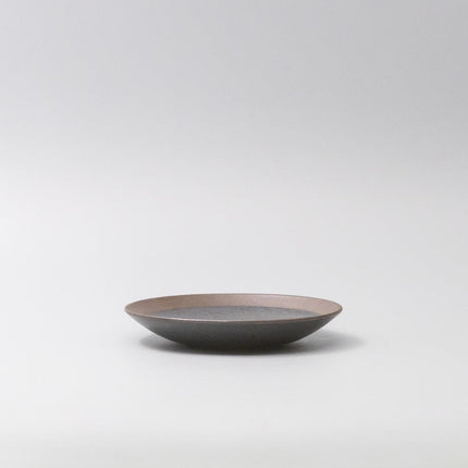 Saucer Bisque Edge 15cm Black.