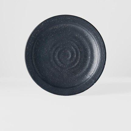 Dinner Plate 26cm Ibushi Black Glaze.