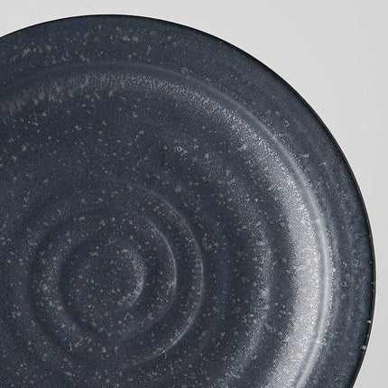 Dinner Plate 26cm Ibushi Black Glaze.