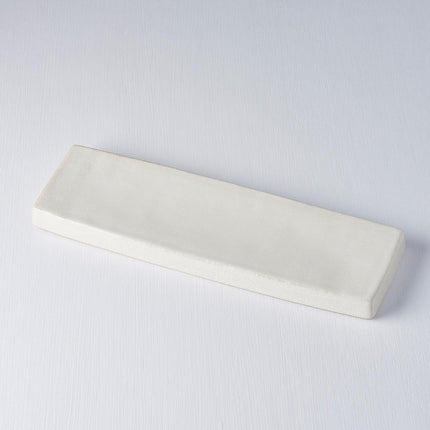Plate Rectangular 29 x 9cm Craft White Glaze.