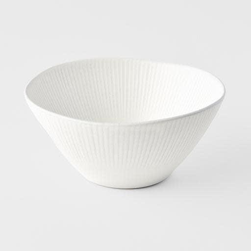 Large Bowl 18cm Snow Leaf Glaze.