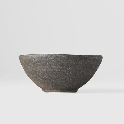 Bowl 13cm Egg Shaped Stone Glaze.