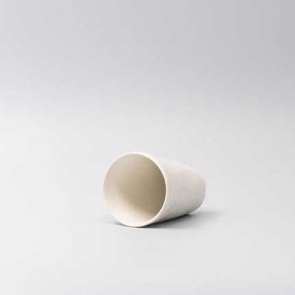 Tumbler 200ml Tapered Shape Ostrich White.