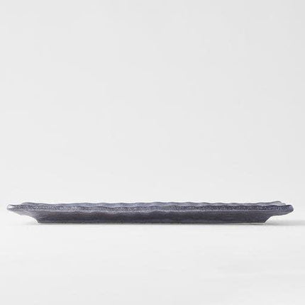 Sashimi Plate 33cm Crumpled Design.