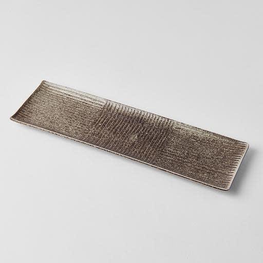 Sashimi Plate 33cm Line Design.