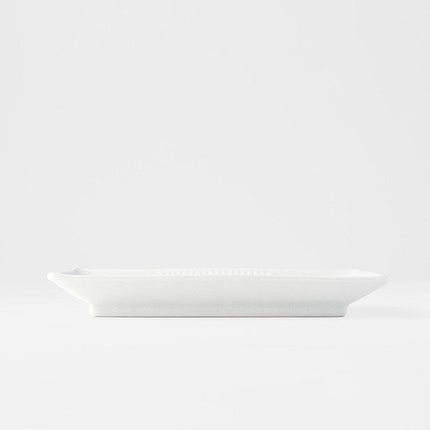 Sushi Plate 21cm Line White Design.