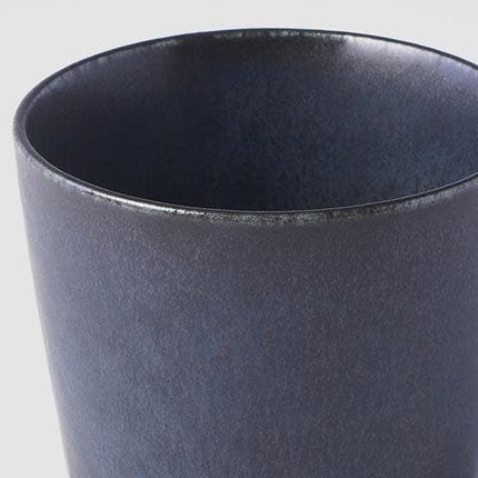 Cup 7.5cm 140ml Ibushi Black Glaze.