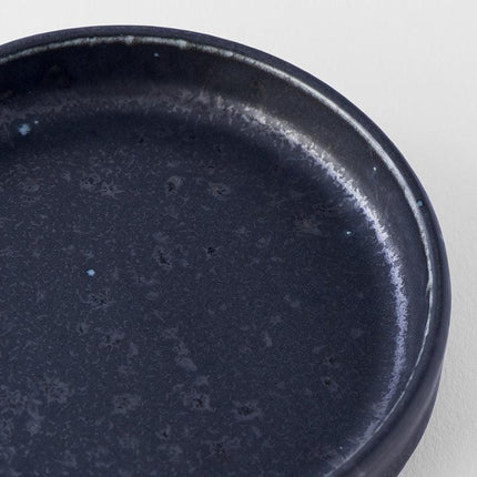 Sauce Dish 8cm Ibushi Glaze.